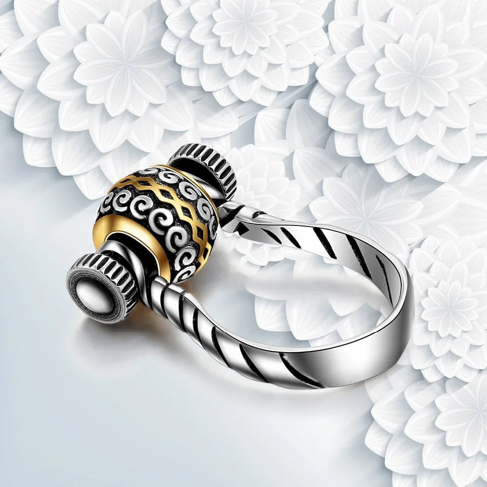 REAMOR 2mm 316L Stainless steel Animal Lion head Beads Charms The king of Beasts Spacer Beads for Bracelet Jewelry Making Fashion Jewelry