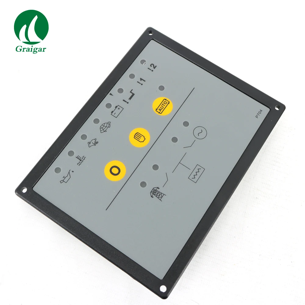 

Generator Control DSE704 offers an excellent range of engine monitoring and protection features