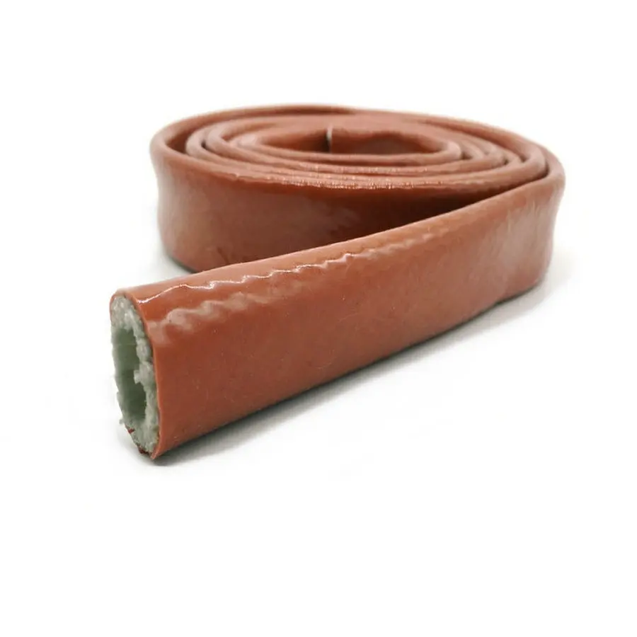 

Vulcan Red Fire Sleeve Fire Braid Flame Shield 3/4X3ft