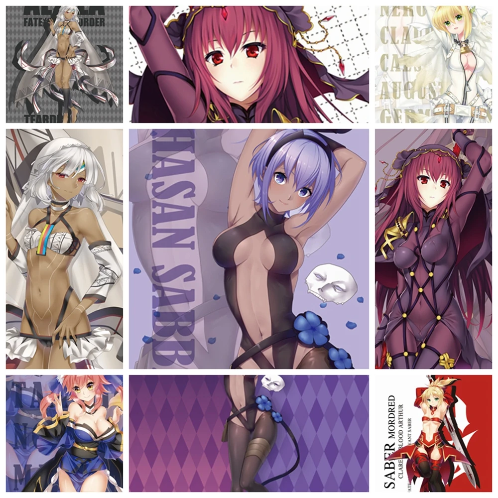 

Anime Fate Grand Order Hasan sabbah Mordred Attila Nero Eyeglass Lens Glasses Clean Cloth Scathach Tamamo no Mae Screen Cleaning