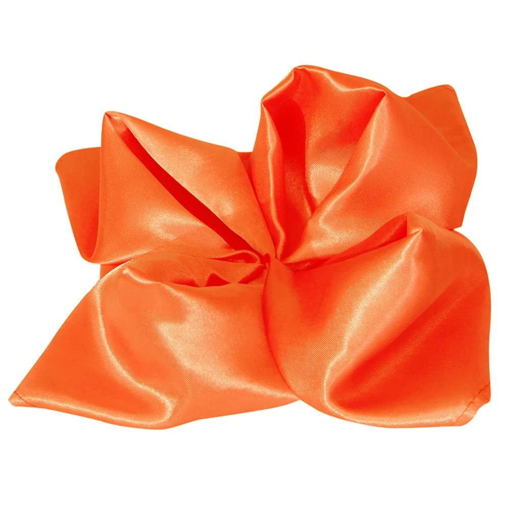 

Orange table linen/table napkin/wedding table linen/satin napkins 50 Pieces