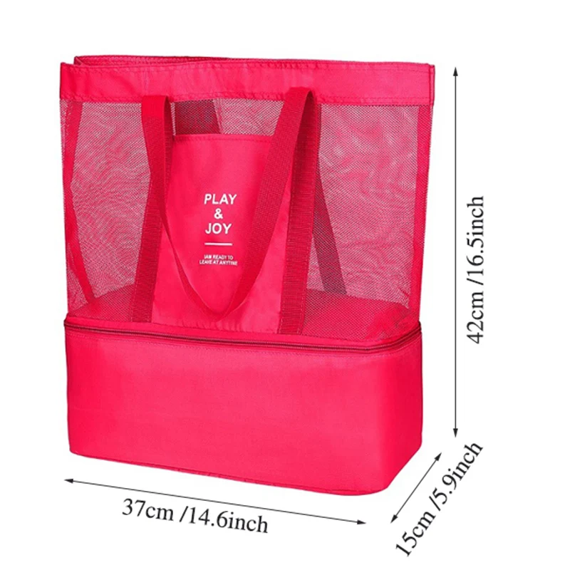 Портативный тепловой сумки для пикника Сумка для женщин взрослых изолированные еда пикник кулер обед сумка для хранения теплые коробки