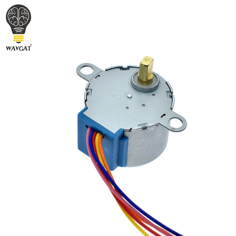 

WAVGAT 5V Stepper Motor 28BYJ-48 + ULN2003 Driver Test Module for Arduino,Micro Mini Electric Step Motor for PIC 51 AVR