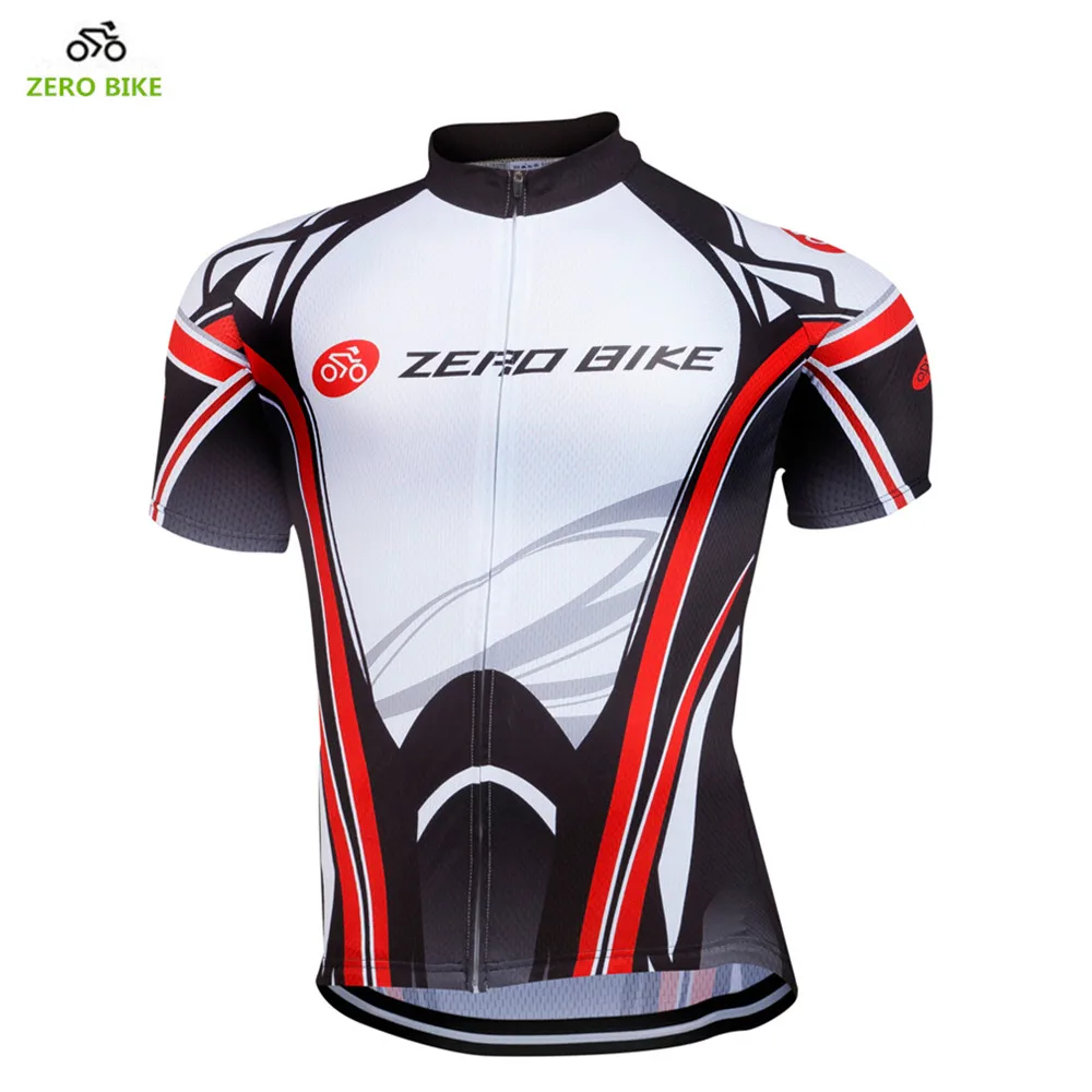 

ZERO BIKE 2017New Short Sleeve Cycling Jerseys Quick Dry Breathable Bicycle Clothing For Men ropa ciclismo M-XXL