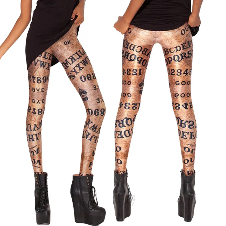 

Top Quality Women GalaxyLetters Printing Female Big Size Lggins Women Slim Stretchy Leggings For Summer GL1618