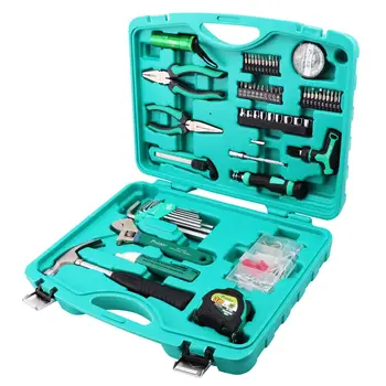 

Hand tools kit for household use knife plier screwdriver hammer multifunction toot set