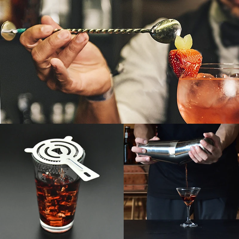 Набор из 4 предметов шейкер для Бостонского коктейля-набор для барменов для профессиональных барменов и семейных баров