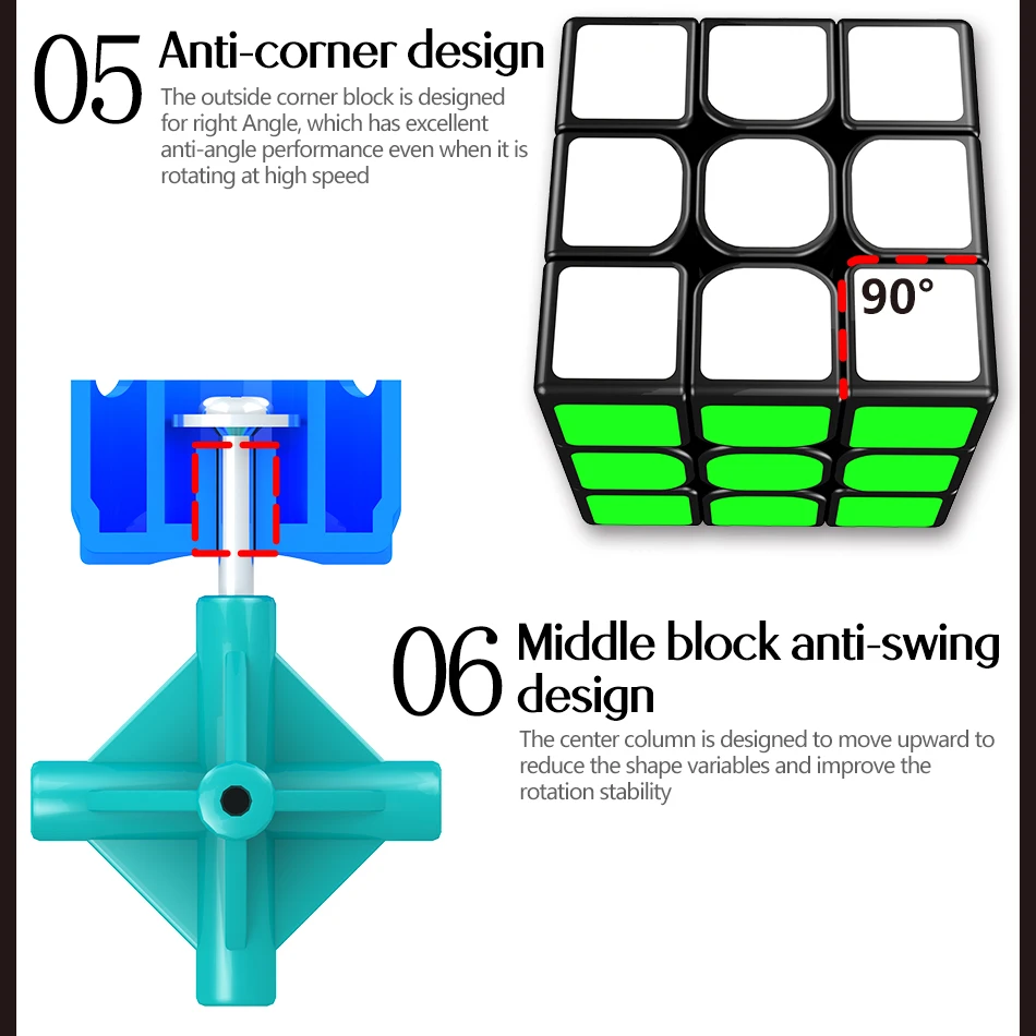 3*3*3 Neo Профессиональный Кубик Рубика 3x3x3 скорость для магического куб антистресс головоломка Magico для детей взрослых Развивающие игрушки
