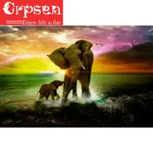 

Diamond Painting,Embroidery,Full,5D,Round,DIY,Elephants,Gift,Home Decoration,Crafts&Sewing,Needlework,Wall Painting,Art,Crpsen