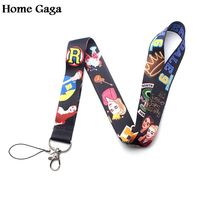 

Homegaga Riverdale Silicone movie neck lanyards for diy keys glasses card holder bead keychain phones cameras webbing D1420