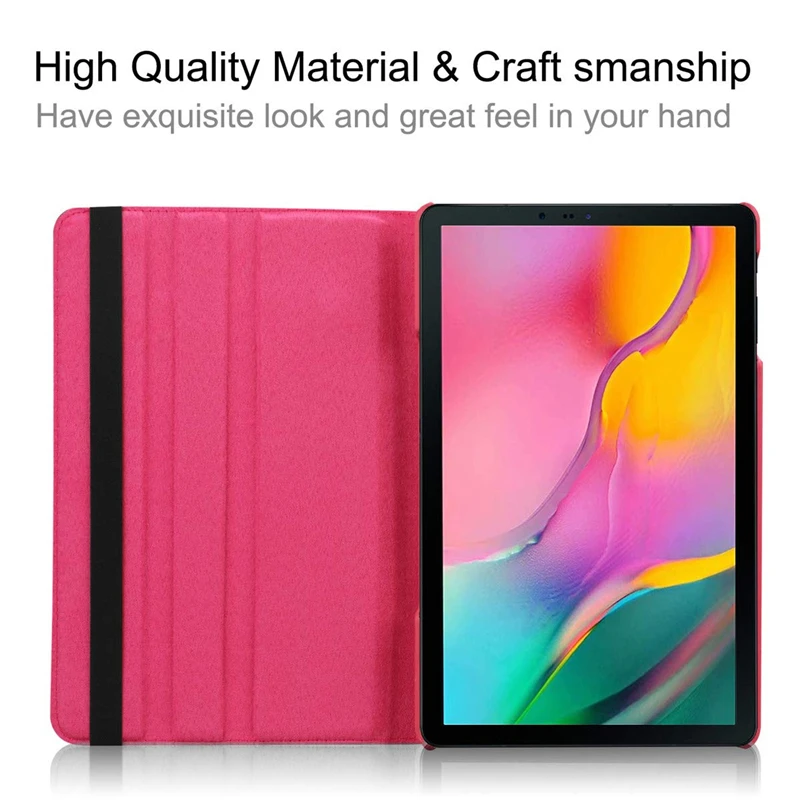 US $756.00 200Pcslot For Samsung Galaxy Tab A 101 2019 360 Degree Rotating PU Leather Case For Galaxy Tab A 101 inch 2019 T510 T515