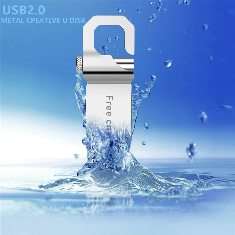 USB Flash font b Drive b font 128GB Metal Pendrive High Speed USB Stick 64GB Pen