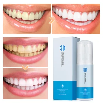 

58ML Pure Natural Remove Stain Yellow Teeth Whitening Keep Teeth Health Oral Mouth Spray Blanqueamiento de dientes