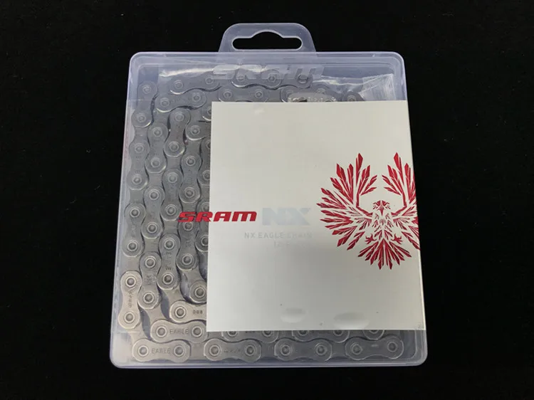 

SRAM NX EAGLE Chain 12-Speed 1x12 MTB Bicycle Chain 126L Links with Power Lock Original Packaging Retail Box