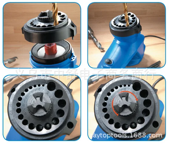 Promotion New Arrival Electricity Grinders Grinder Tool Eu Plug 96w Electric Drill Bit Grinder For Sharpening Size 3~12mm (2)