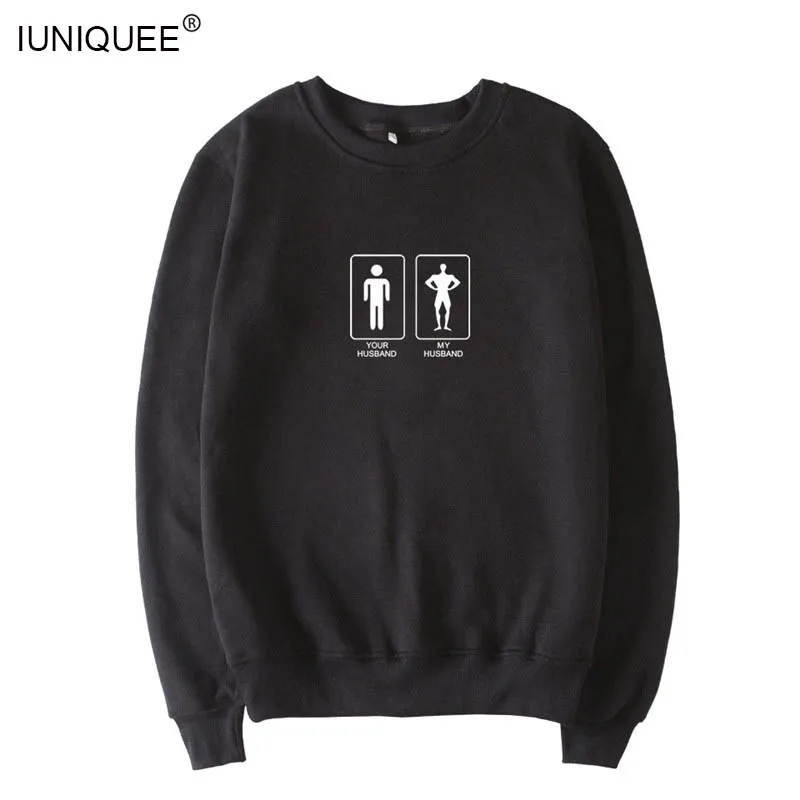 2017 New pink/black/gray/white HOODIE Hip Hop Street wear Sweatshirts Men/Woman Pullover Ins Muscle My Husband Hoodies