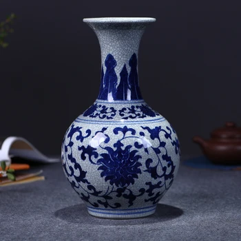 

Jingdezhen ceramics antique porcelain vase for modern Chinese style living room decoration decoration technology