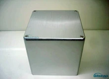 IWISTAO 1 pc Tampa Do Transformador Transformador de Saída de 110X110X116 Todo em Alumínio Escovado Capas para Amplificador Valvulado HIFI DIY Audio