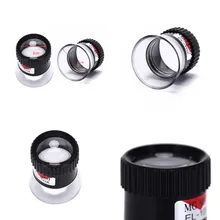 10X Монокуляр Стекло Лупа часы ювелирные изделия Ремонт Инструменты Лупа объектив черный Часовщик часы ремонт инструмент