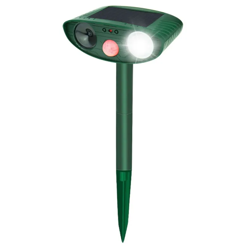 

Snake Repeller Ultrasonic Pest Repeller Bat Repellent Ultrasonic Solar Power Meter Deterrent Light Flying Ridge PY