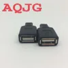 Mini USB Cable USB 2,0 A hembra A Micro / Mini USB B 5 Pin macho adaptador de Host OTG convertidor de conector A 480Mbps negro AQJG ► Foto 2/6