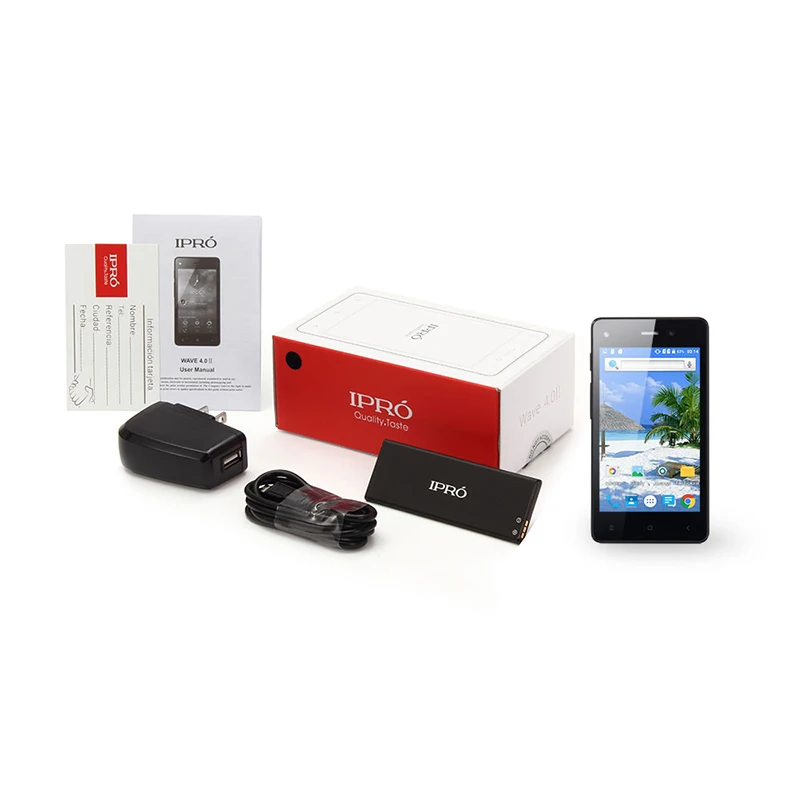 Оригинальный ipro волна 4.0II разблокировать смартфон Android 5.1 Quad Core 3 г WCDMA мобильный