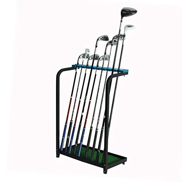 CRESTGOLF Golf Club Display Stand Rack Shelf Golf Club Organizers