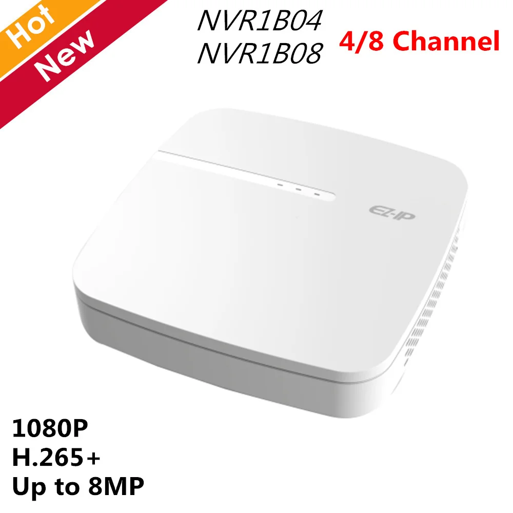 Dahua 4 Channel 8 Channel EZ-IP NVR Smart 1U H.265 Network Video Recorder Up to 8MP resolution for EZ-IP Cameras IP Systems Dahua 4 Channel 8 Channel EZ-IP NVR Smart 1U H.265 Network Video Recorder Up to 8MP resolution for EZ-IP Cameras IP Systems