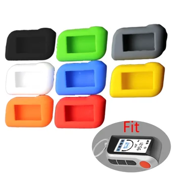 

Silicone Auto Key Case for Starline A93 A63 A36 Russian Version Two Way Car Alarm LCD Remote Controller Keychain Fob Cover