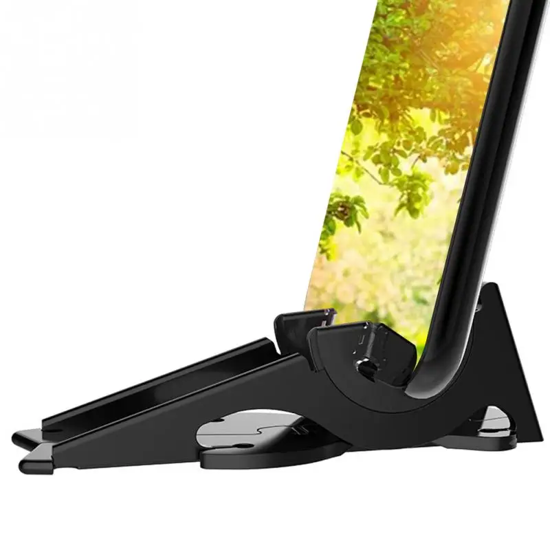 

Universal Stable Phone Holder Home Portable Rotation Rigidity Stabilize Card Type Support Foldable Pocket Tripod Convenient