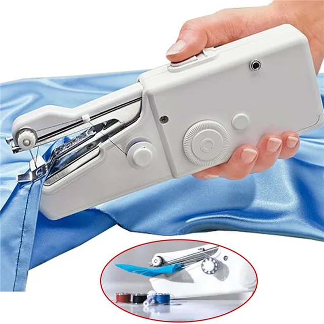 Handy Stitch Mini Hand Sewing Machine Portable Handheld Stitch Adorable Hand Sewing Machine Handy Stitch Mini Hand Sewing Machine Portable Handheld Stitch Adorable Hand Sewing Machine