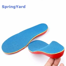 SpringYard EVA Kids' Orthopedic Insoles Children Flat Foot Arch Support Orthotics Shoe Pad X/O-Legs Breathable Stable Foot Care eva adult flat foot arch support orthotics orthopedic insoles foot care for men and women