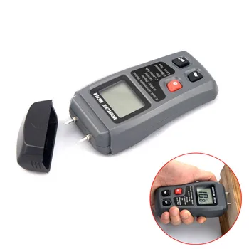 

0-99.9% Digital Wood Moisture Meter Humidity Tester Timber Damp Detector Hygrometer 2Pins Test BDF99