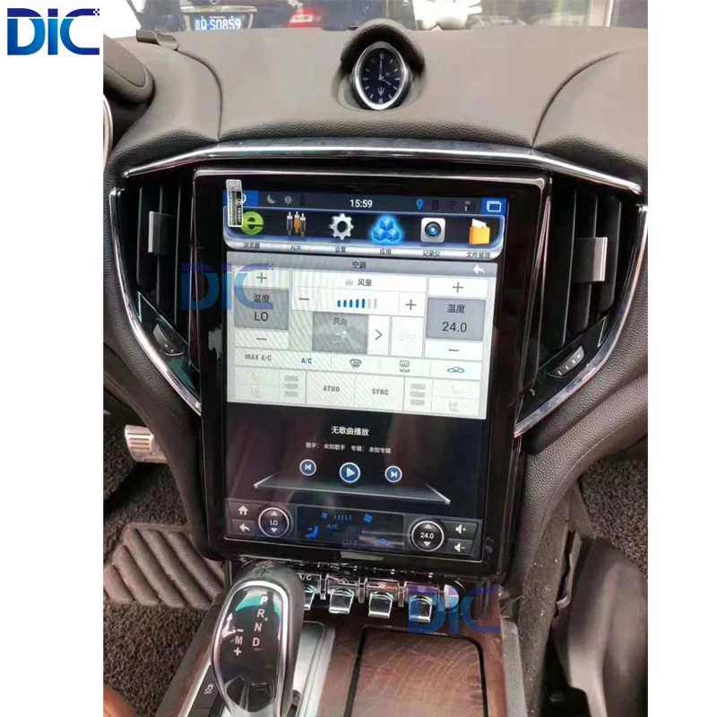 DLC Android система вертикальный экран навигация gps плеер многофункциональная система Поддержка can bus для Maserati Ghibli