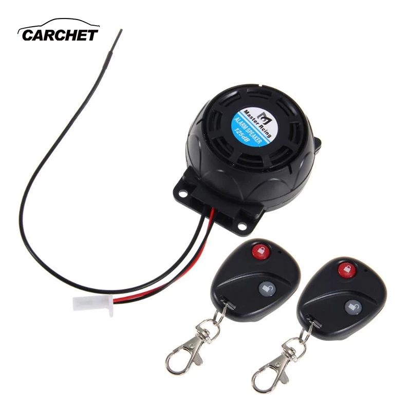 

Motorcycle Alarm System Anti-theft Security Alarm System with 2 Remote Control Engine Start For Honda for Yamaha