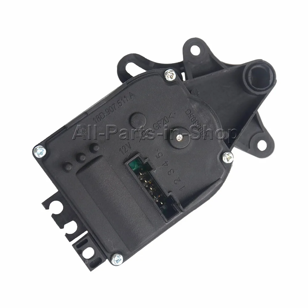 Motor de control Actuador est/ándar Aire acondicionado Calentador Servo Control Motor Durable para A3 TT Roadster 1J1907511A