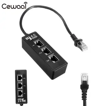 

Ethernet Network Adapter RJ45 LAN Network Adapter Computer Ethernet Splitter Adapter CAT 6 0.2M