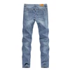 2022 Jeans Men Fashion Business Casual Straight Slim Fit Ultrathin Breathable Stretch Retro Blue Summer Denim Pants Plus Size 40 ► Photo 2/6