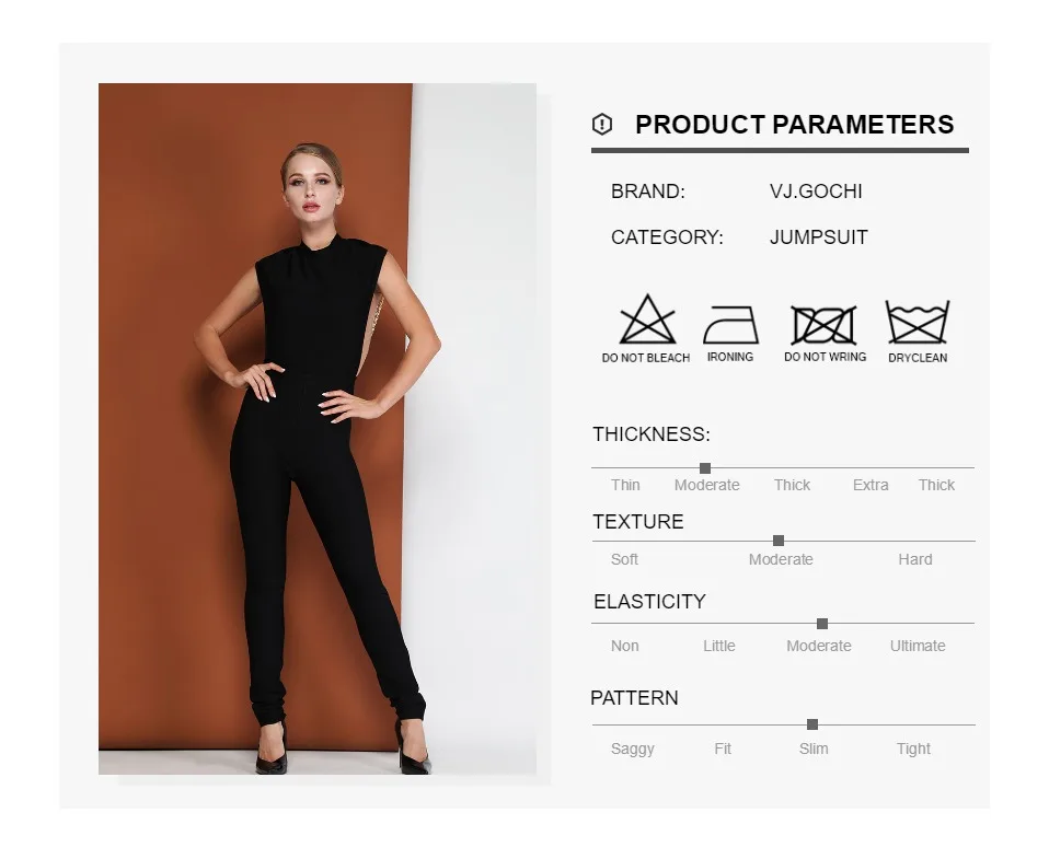 INVOGUE. IMVOGUE сексуальный спинки великолепные бисера цепи рукавов вечерние Bodycon повязку комбинезон