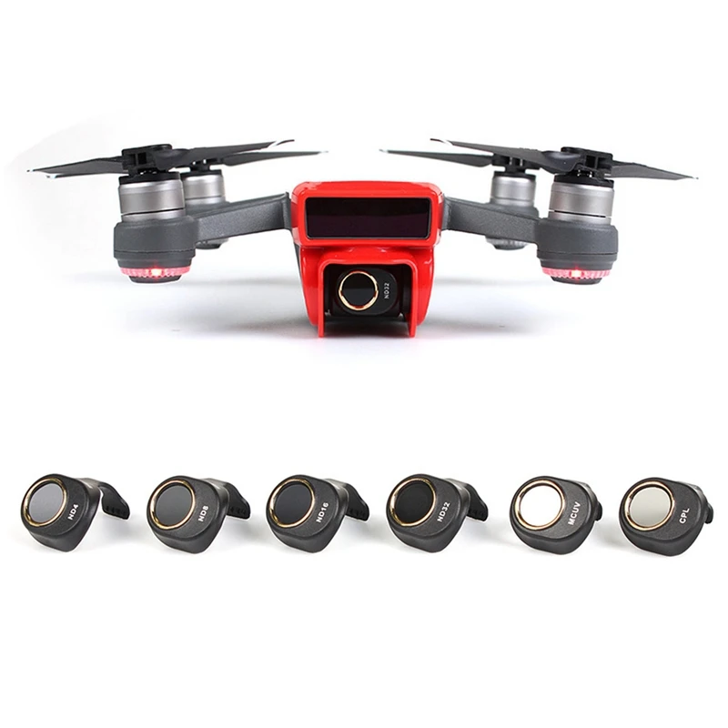 DJI Spark Камера Drone Quadcopter часть SunnyLife Объективы для фотоаппаратов фильтр Комбинированный CPL MCUV ND не влияет на Gimbal самоконтроля