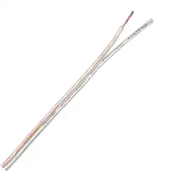 Катушка параллельный кабель 100 М медь бесплатно Прозрачный кислородный Аудио 2x0,75 мм