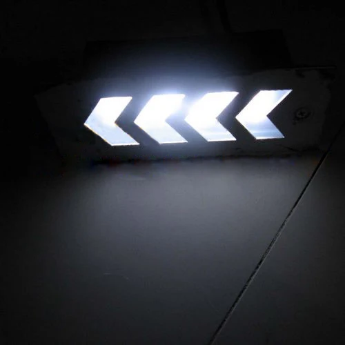 Sinal de Luz Indicação da Seta da Escada de Aço Inoxidável à Prova ao ar Livre Lâmpadas Subterrâneas Led d' Água Ip65 Jardim 3 w - 5 5 Luzes e Iluminação