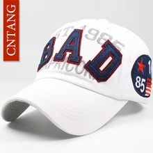 CNTANG Мужская и Женская бейсбольная Кепка из хлопка, летняя бейсболка с вышитыми буквами в стиле хип-хоп, дизайнерская модная кепка от солнца