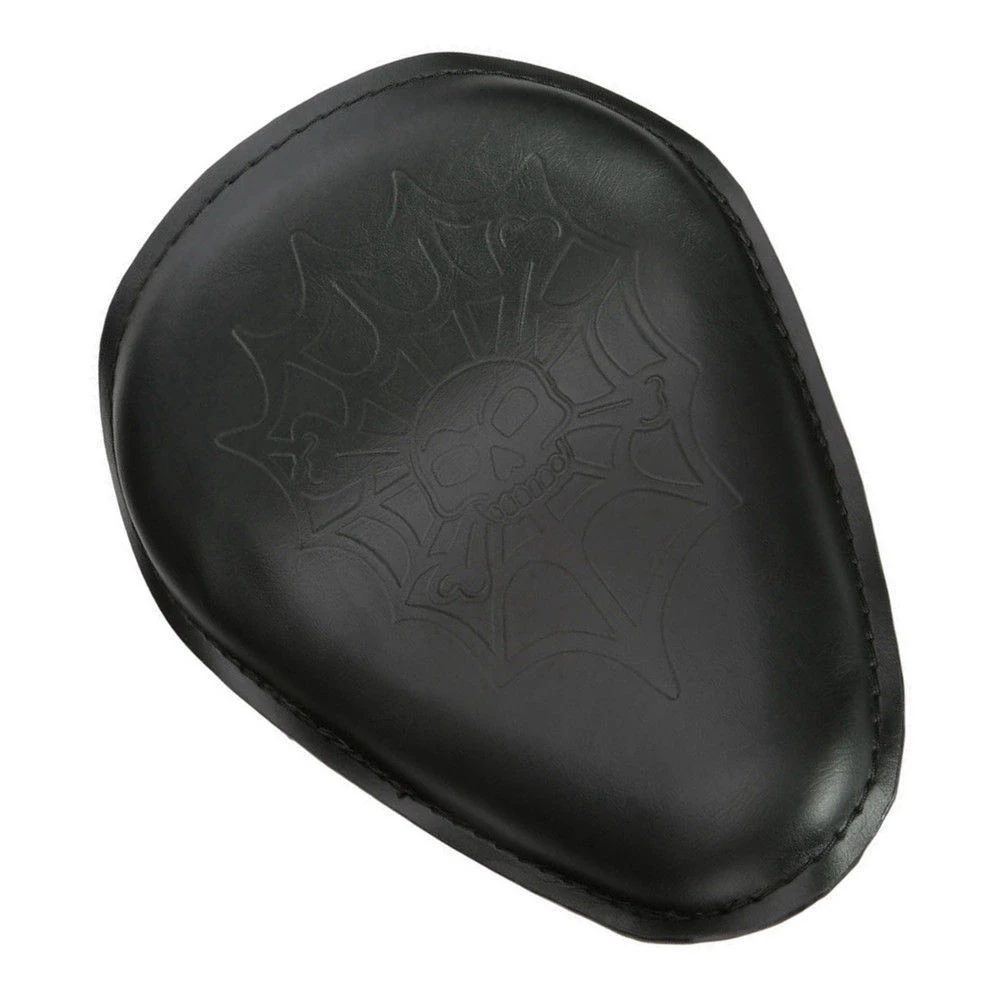 Motorcycle Black Skull Style Leather Design Solo Seat For Harley Honda Magna 750 Rebel 250 Suzuki Seat Seat Seat For Motorcycleseat Solo Aliexpress
