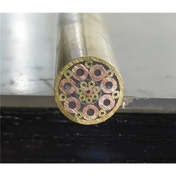 

8mm Diameter DIY Knife Shank Mosaics Pin Rivets 9cm Length Nail Brass Tube+steel Tube #P41