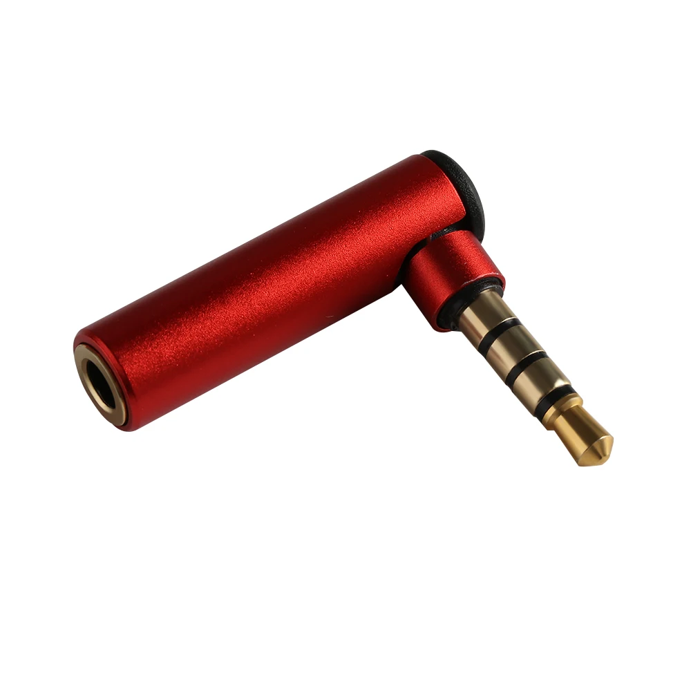 

1PC New 3.5mm L-shape Male to Female Right Angled Adapter Audio Connector Microphone Jack Stereo Plug