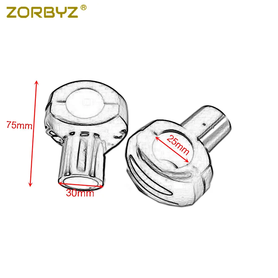 ZORBYZ Новый 1 &quot25 мм хромированный руль короткий стояк зажим подходит для Honda Shadow VLX