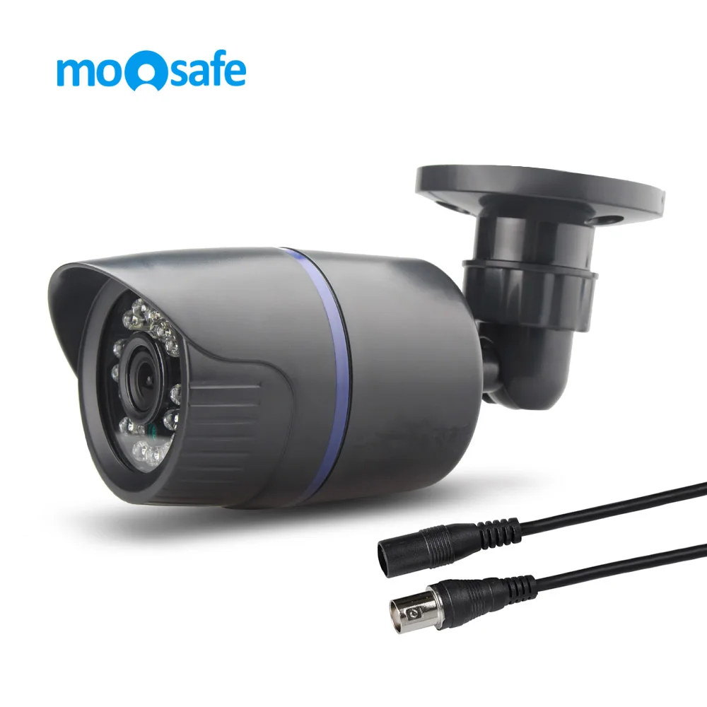 MOOSAFE HD 960H CMOS 800TVL Bullet Camera 1PCS Array IR LEDs Day/Night