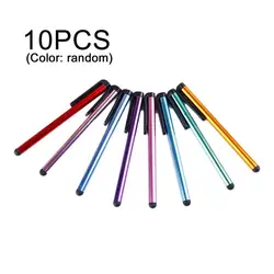 10 шт. универсальная емкостная стилусы ручка 7,0 Универсальный сенсорный экран ручки случайный цвет для iPad мобильного телефона Прямая