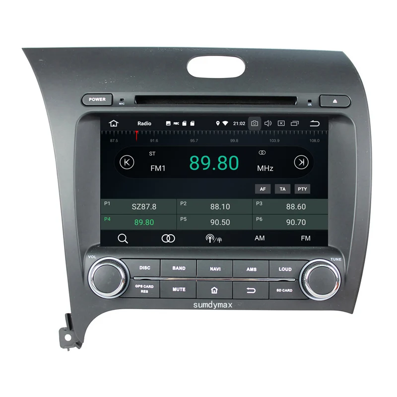 Clearance 8" Android 9.0 Car Multimedia Player for kia CERATO K3 FORTE 2013navigation dvd player car radio audio video player 9